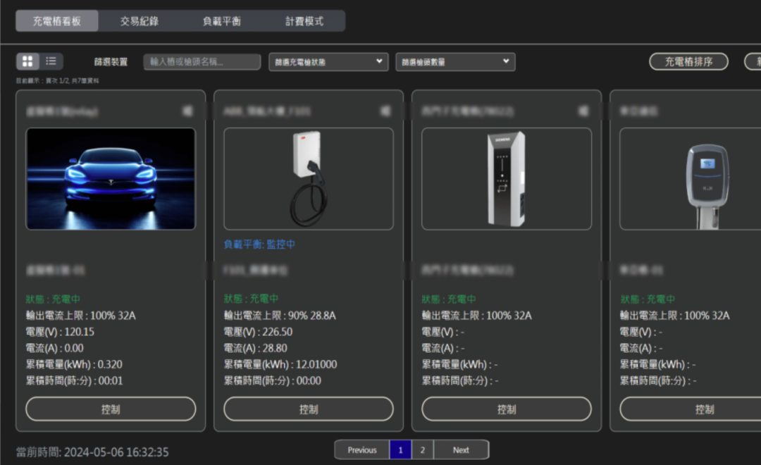 In-Charger 智慧充電站管理系統